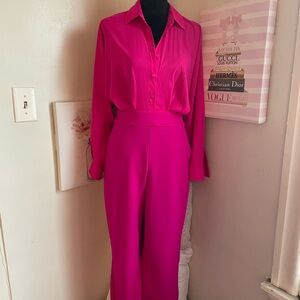 EXPRESS Elegant Pink Women's Jumpsuit